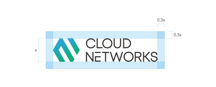 CloudNetworks_CI_Horizontal B 공간규정